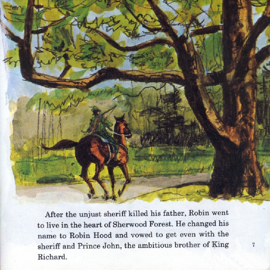 The Story of Robin Hood (09),绘本,绘本故事,绘本阅读,故事书,童书,图画书,课外阅读